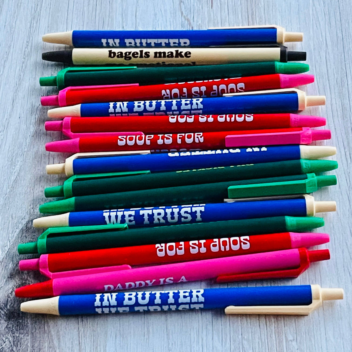 In Butter We Trust Ballpoint Pen