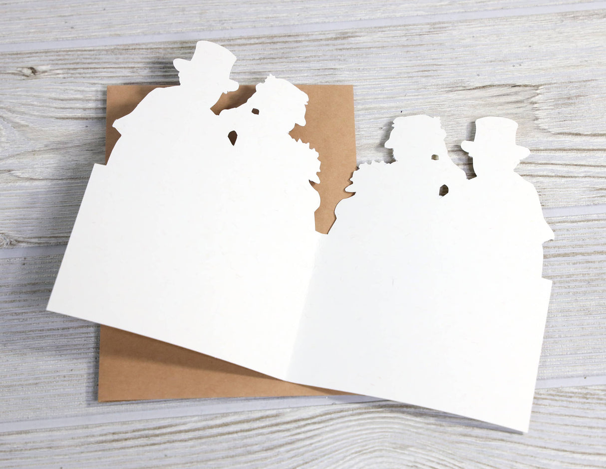 Perfect Weirdos Wedding Greeting Card