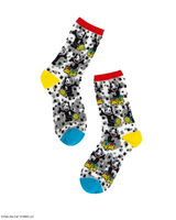 Felix the Cat Bag of Tricks Shimmer Sheer Crew Sock