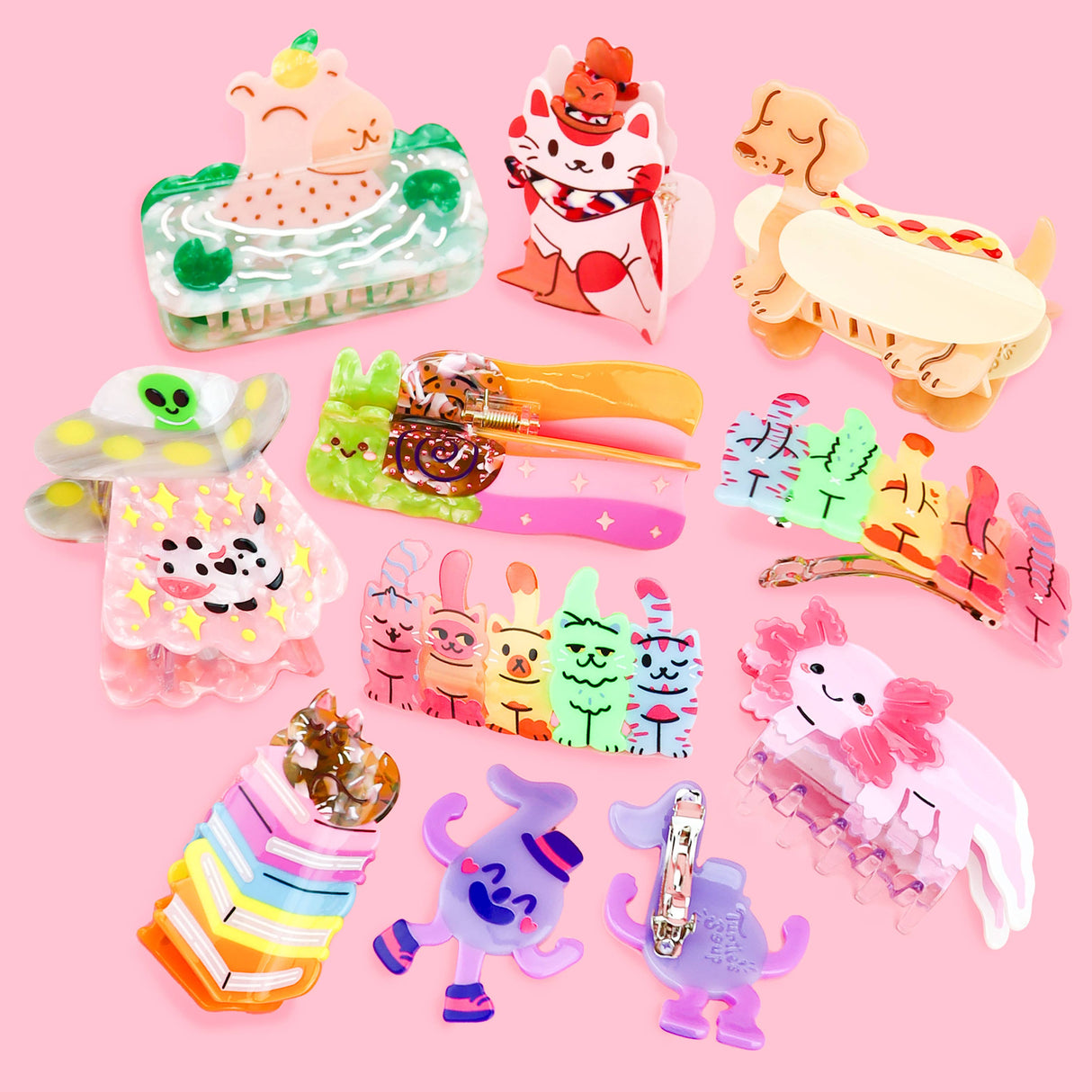 Axolotl Hair Claw