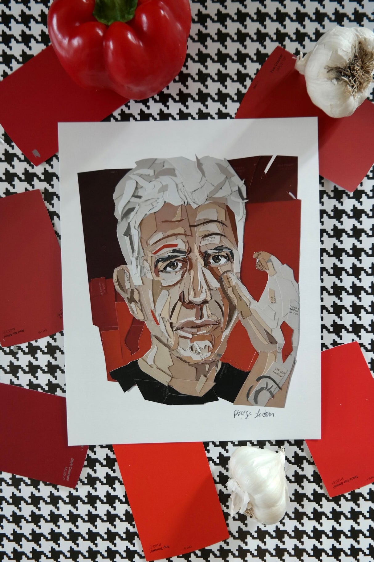 Anthony Bourdain Giclee Print