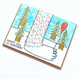 Yeti Birthday Card