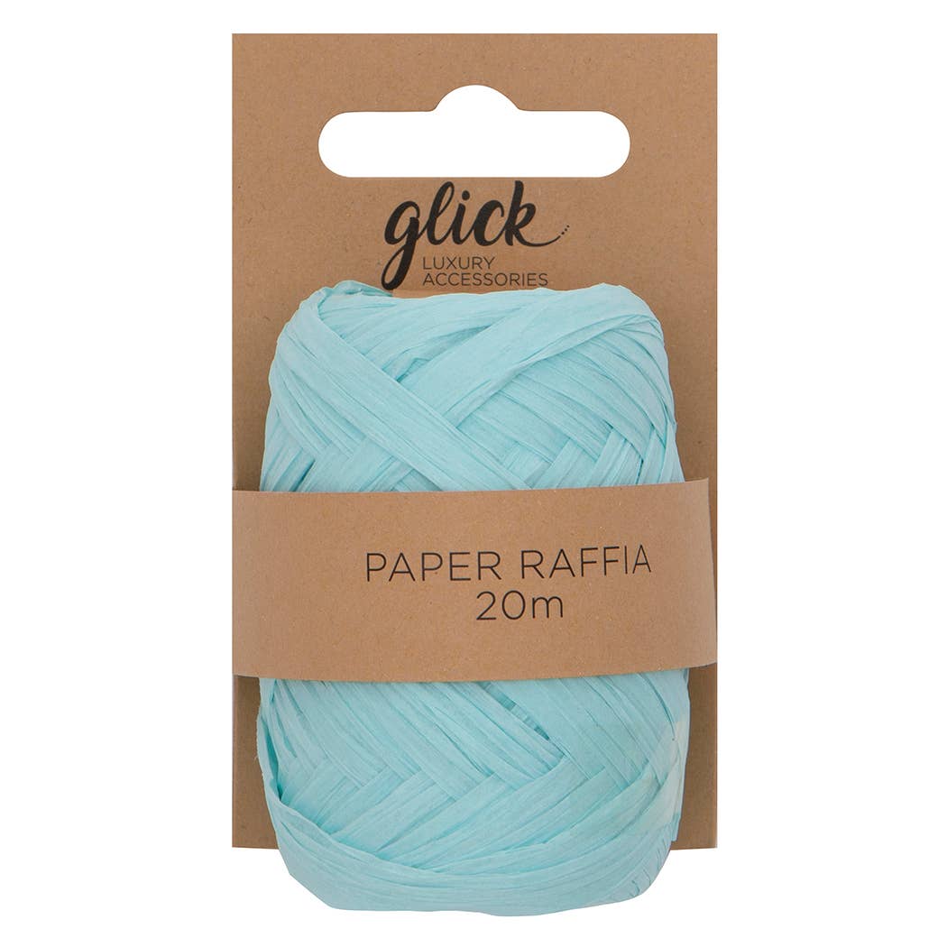 Paper Raffia - Baby Blue