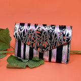 Leahter Forest Popper Purse