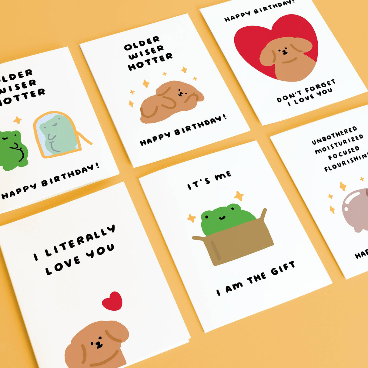 Older, Wiser, Hotter Birthday Card