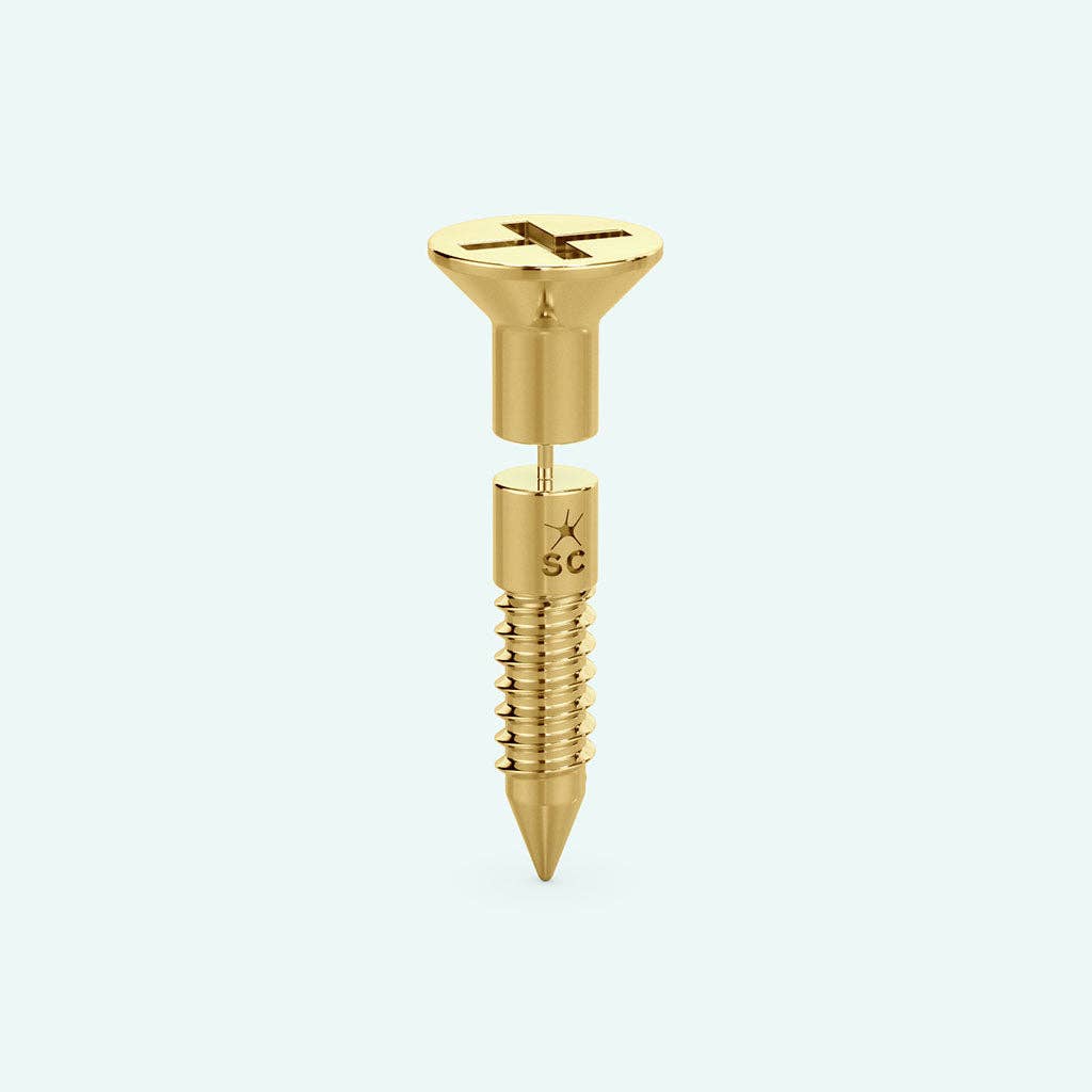 Screw Earring - Short