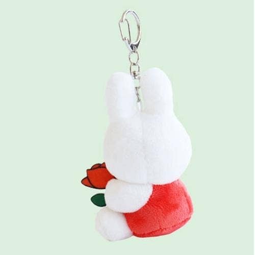 Orange Miffy Flower Mini Backpack Keychain