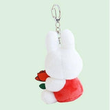 Orange Miffy Flower Mini Backpack Keychain