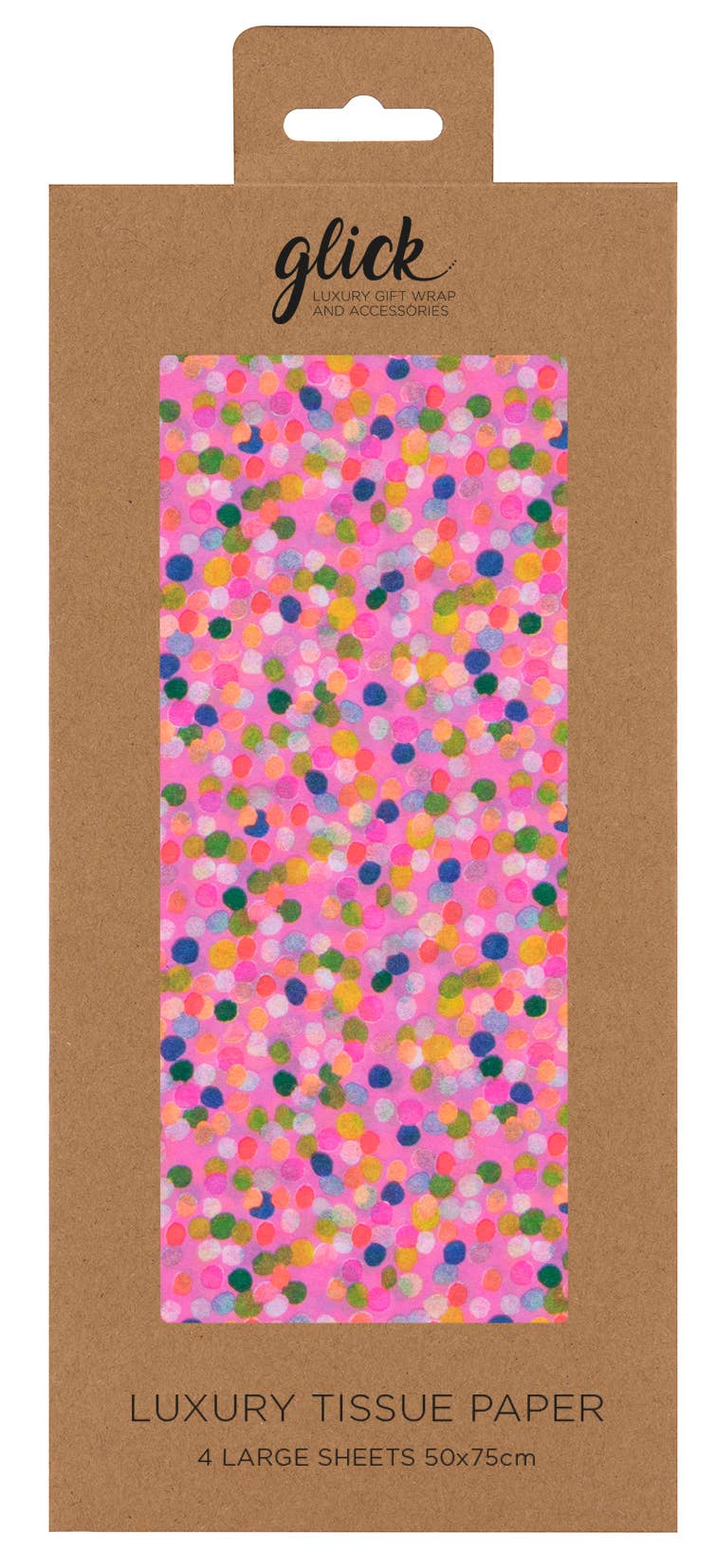 Spotty Pink Tissue Paper
