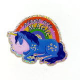 Glitter Unicorn Naps Are Magic Vinyl Sticker