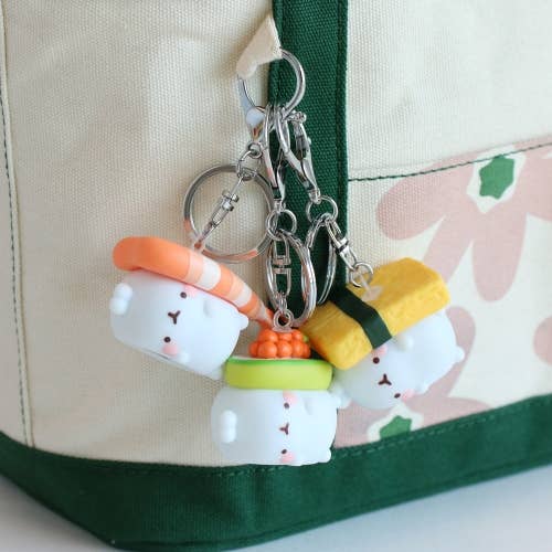 Molang Figure Keyring Bag Charms