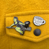 Wicked Witch enamel pin - Halloween Pinup Witch