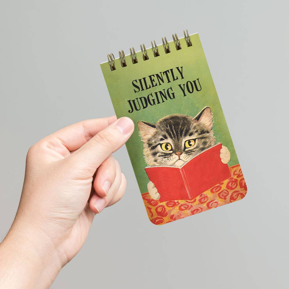 Silently Judging You 3x5 Spiral Memo Notepad