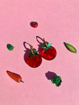 Tiny Tomatoes Earrings