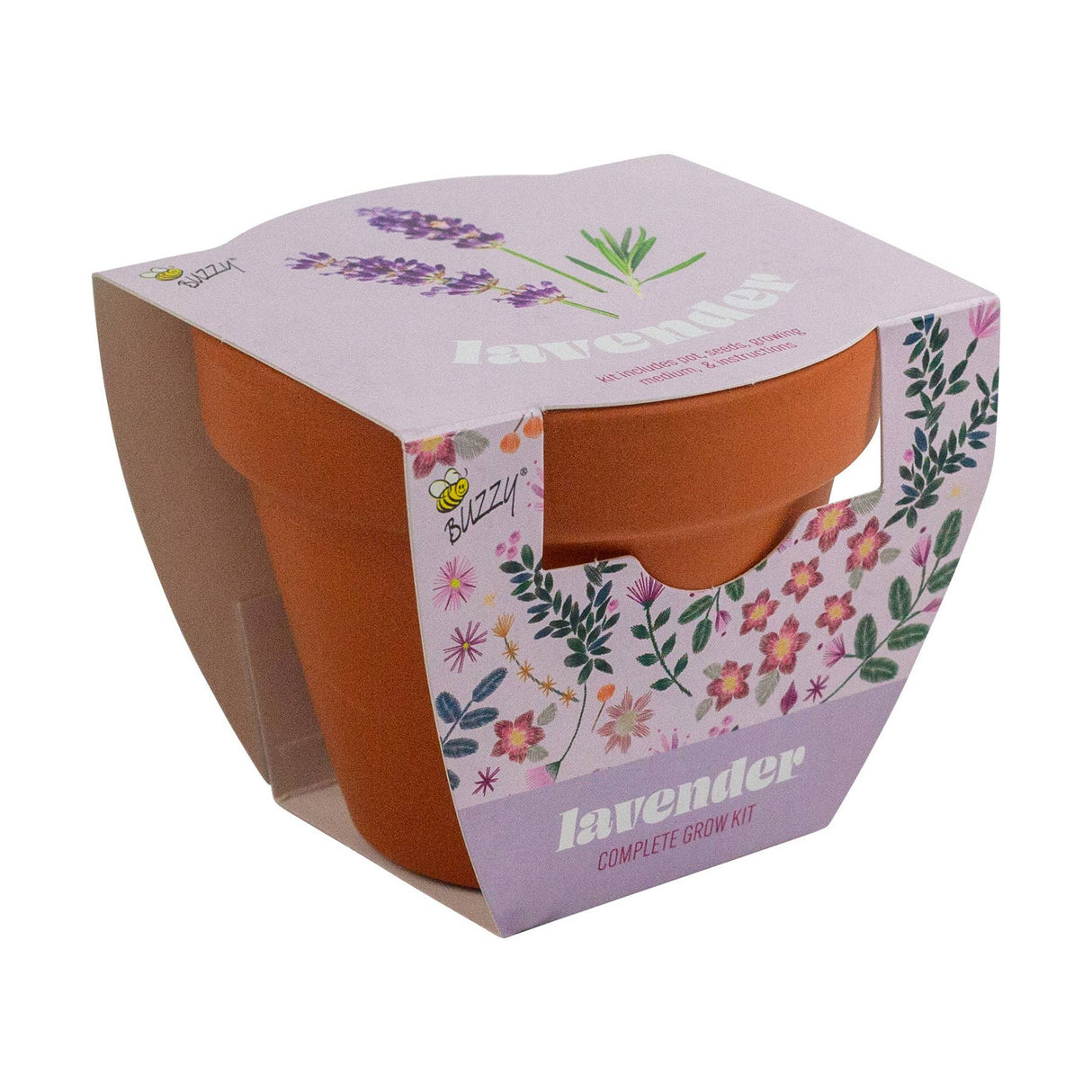 Lavender Terra Cotta Grow Kit