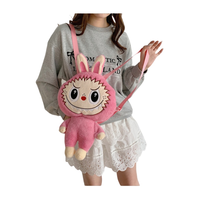 Lafufu Cute Soft Plush Backpack Labubu