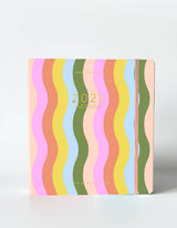 2025 Rainbow Waves Planner