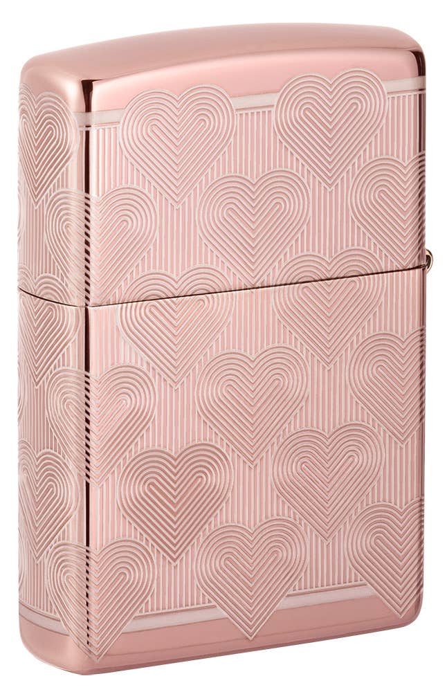 Heart Design Zippo Lighter