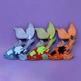 Leather Fish Magnet