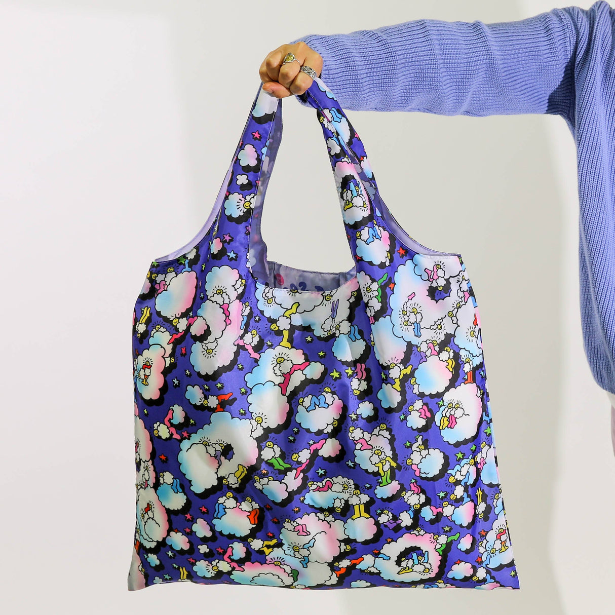 Dracula's Flute Art Sack® by Dirty Clouds - Reusable Tote Bag