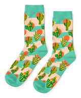 Cactus Sunset Men's Crew Socks