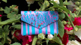 Leahter Forest Popper Purse