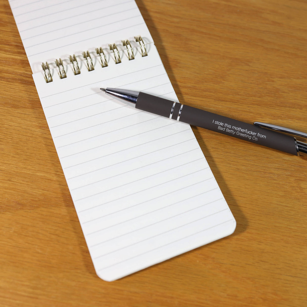 Silently Judging You 3x5 Spiral Memo Notepad