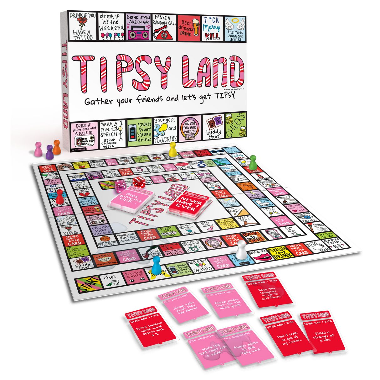 Tipsy Land Drinking Game