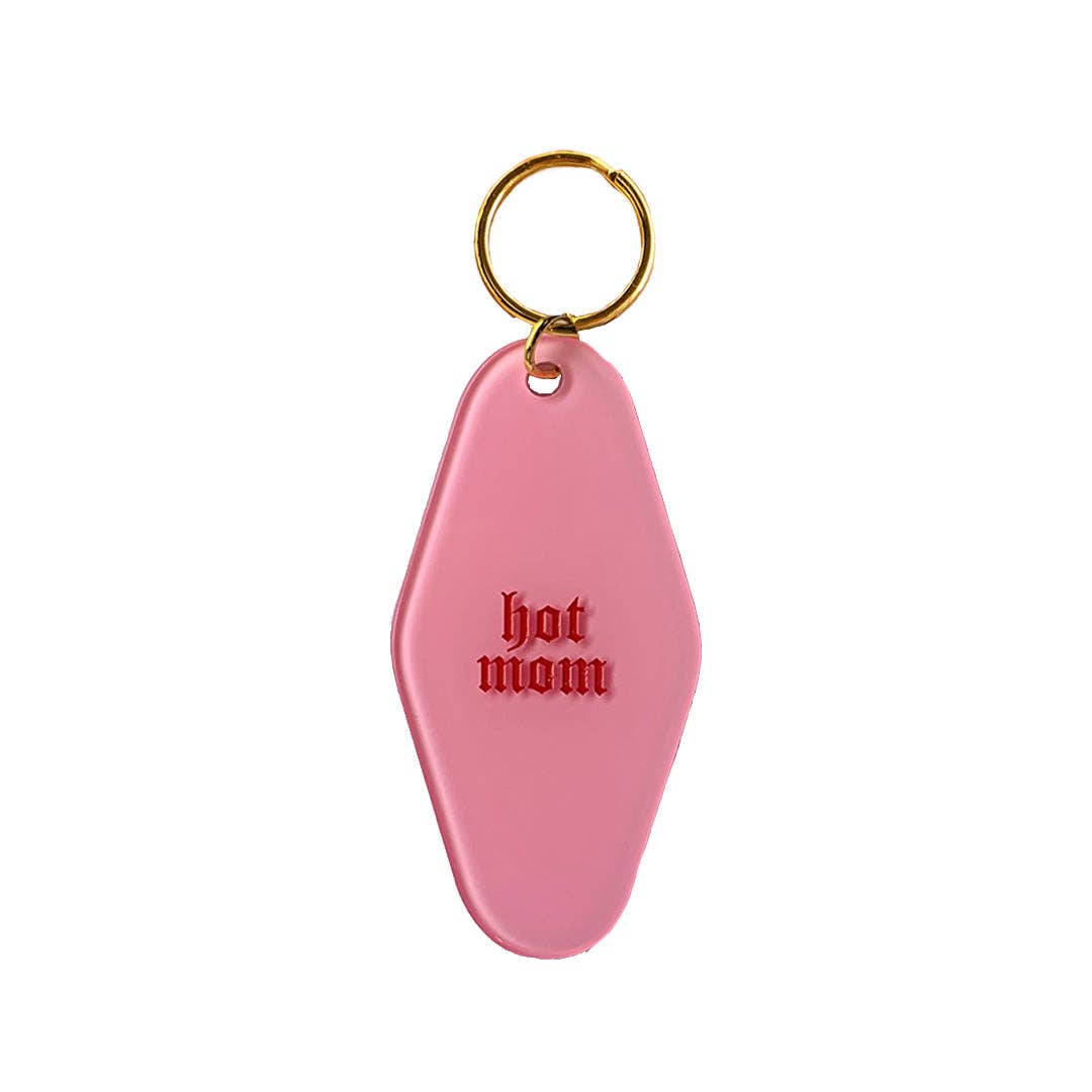 Hot Mom Keychain