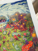 Morophon The Boundless Small Riso Print