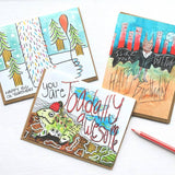 Awesome Toad Greeting Card