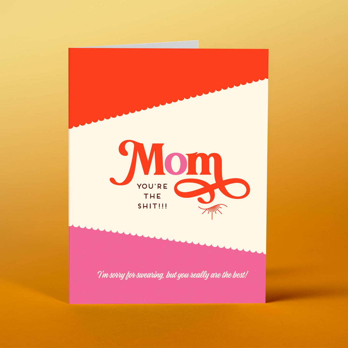 Mom You're the Shit Mother's Day Card