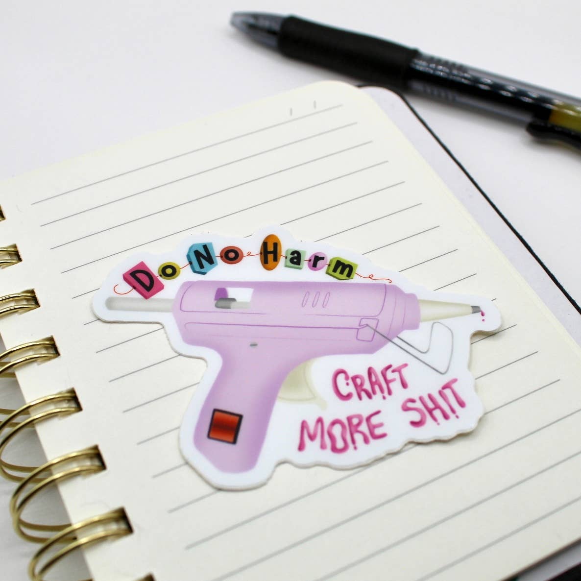 Do No Harm, Craft More Sh!t Sticker