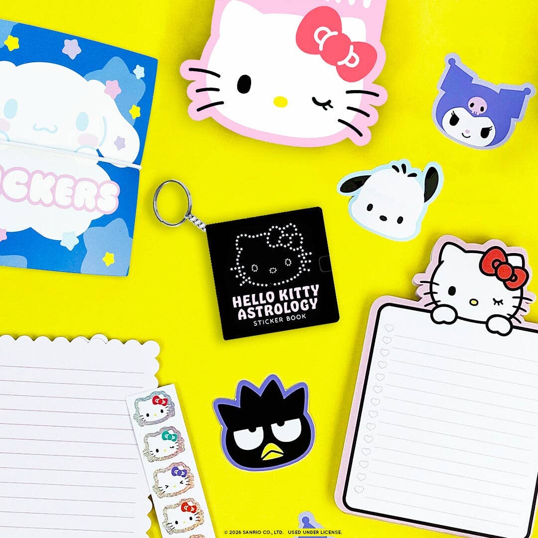 Hello Kitty Astrology Sticker Book Keychain