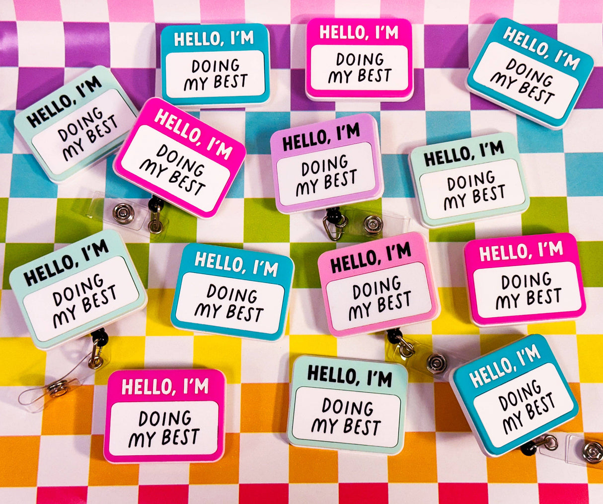 Hello I'm Doing My Best - Badge Reel