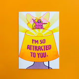 I'm So Attracted To You Moth Lamp Greet