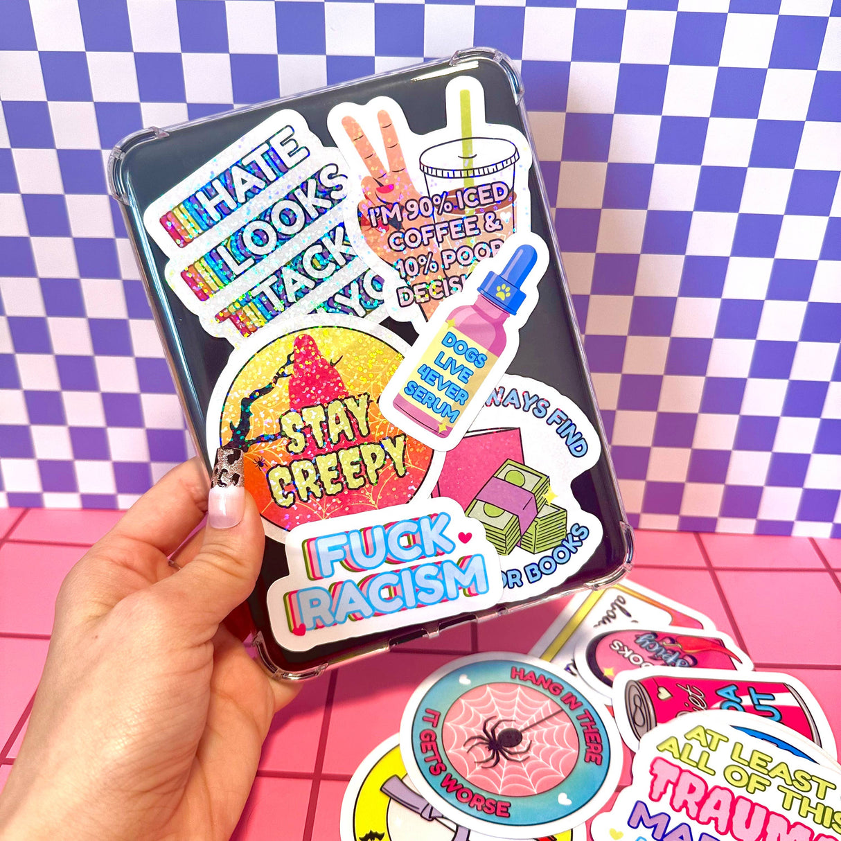 Funny Relatable Lactose Intolerant Waterproof Vinyl Sticker