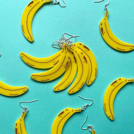 Bananas! Drop Earrings