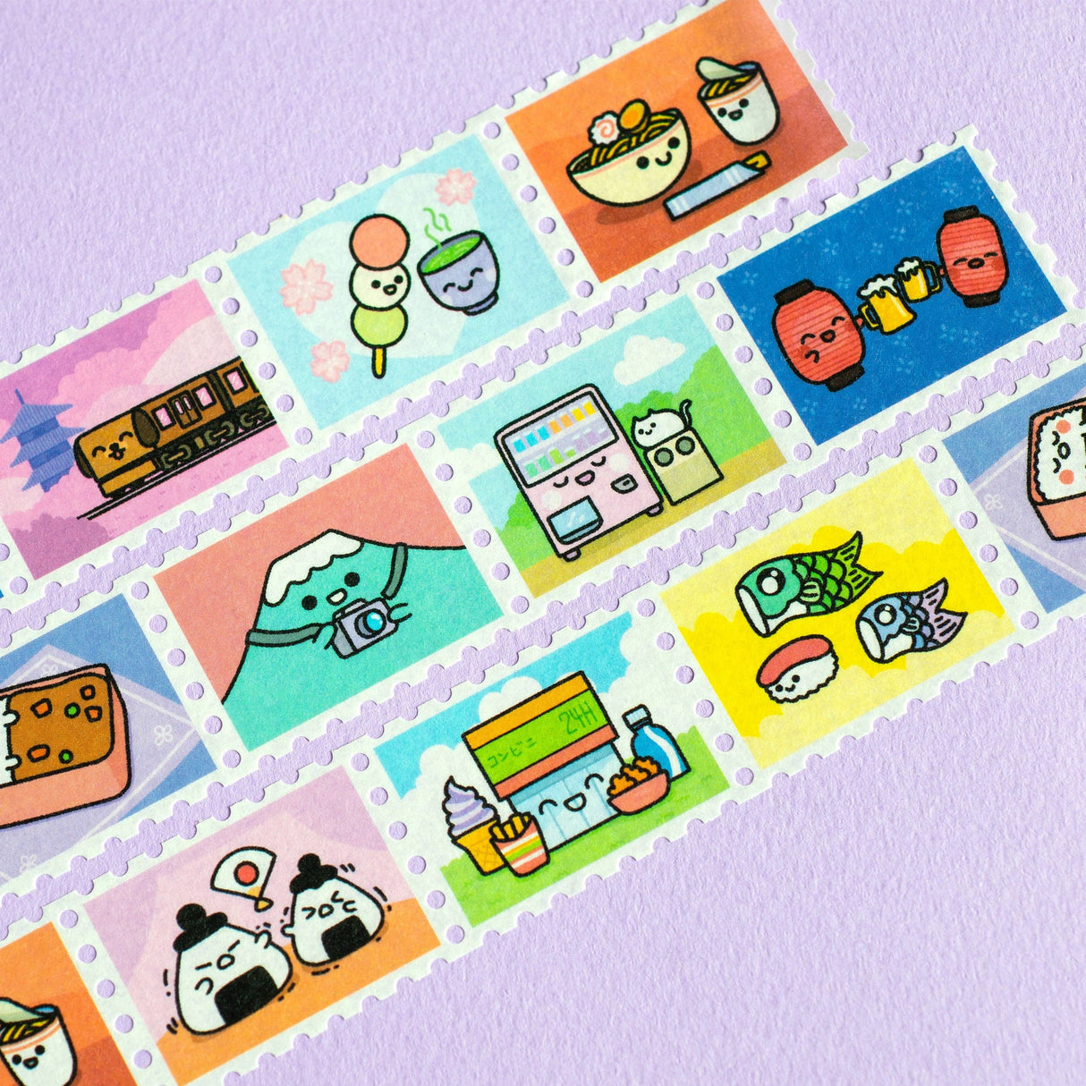 Kawaii Japan Stamp Washi Tape