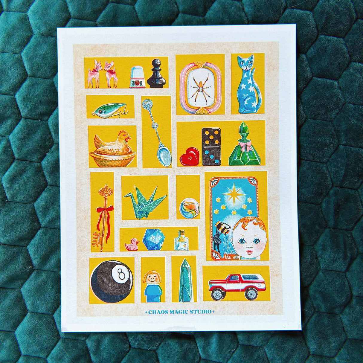 Trinket Shelf Art Print 11x14