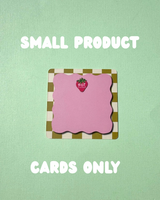 *Only use small product cards*