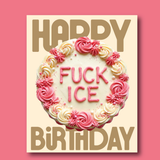 Fuck ICE Birthday Cake