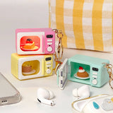 Mini Microwave Keychain Light & Sound Toy