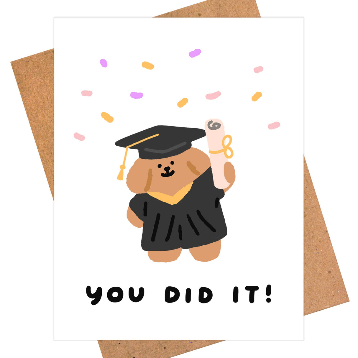 You Did It! - Cute Graduation Greeting