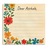 Dear Asshole Note Pad