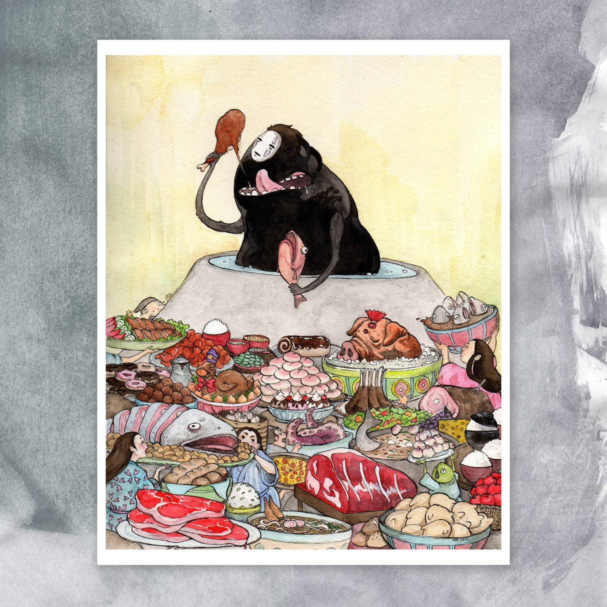 The Spirit Feast - 8x10" and 11x14" print