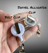 Funny Medical Stool Sample Badge Reel Holder