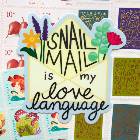 Snail Mail Pen Pal Sticker