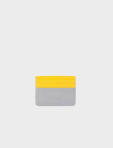 Eye Love New York Embroidery Filium Moonwalk Gray Leather Cardholder