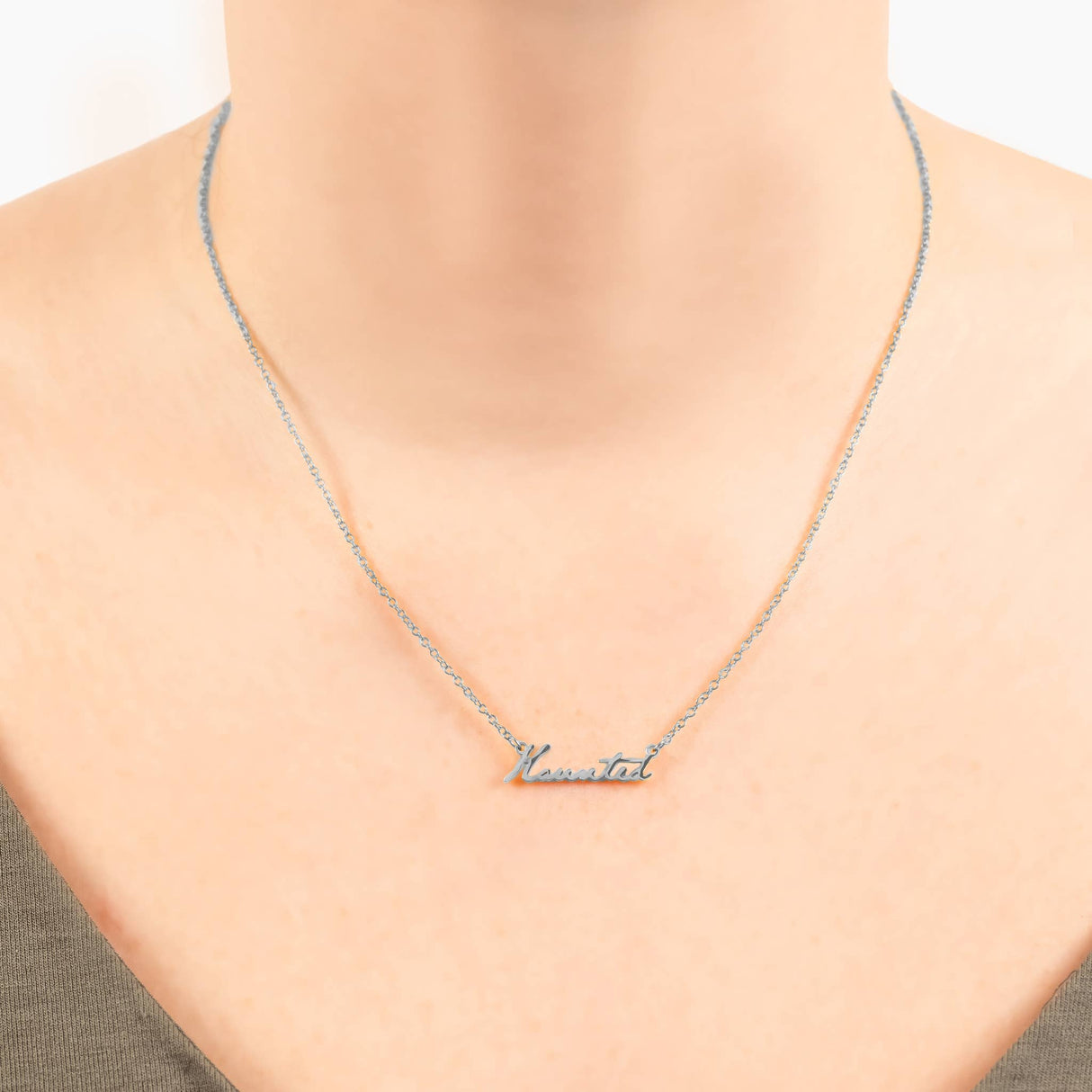 Haunted Stainless Steel Necklace